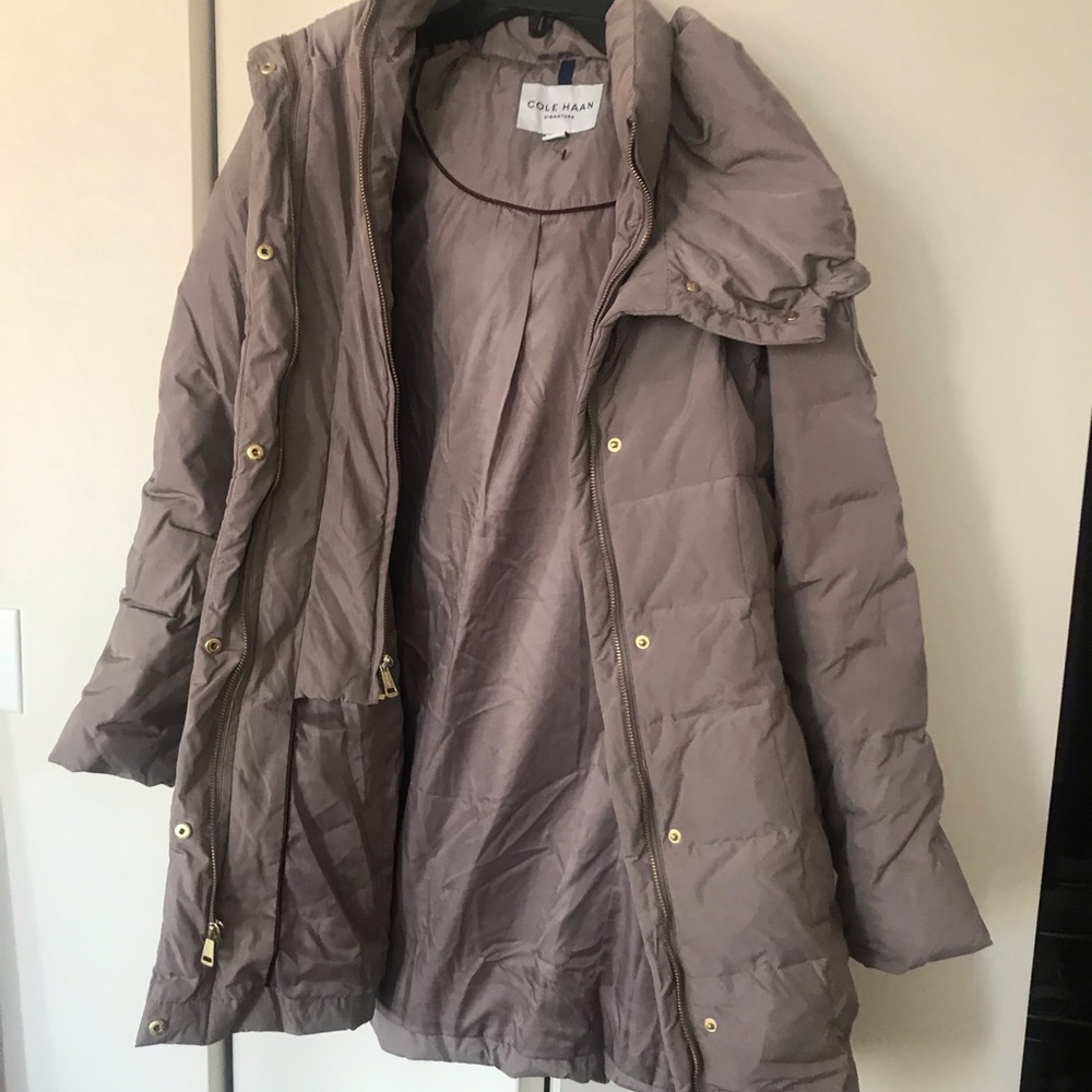 Cole Haan winter jacket with hood